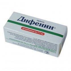 Дифенин (Фенитоин) таблетки 117мг №60 в Белгороде и области фото